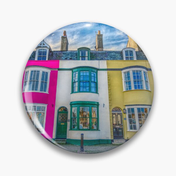Item preview, Colourful Weymouth Harbour Houses designed and sold by Alisonchambers2.