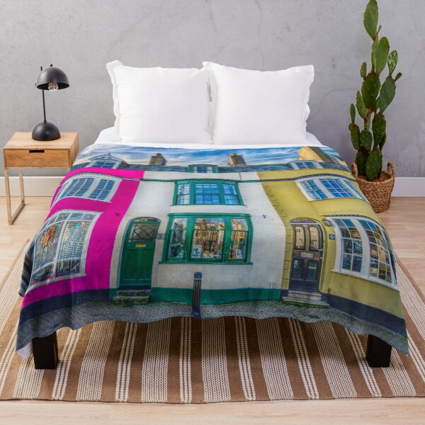 Item preview, Colourful Weymouth Harbour Houses designed and sold by Alisonchambers2.