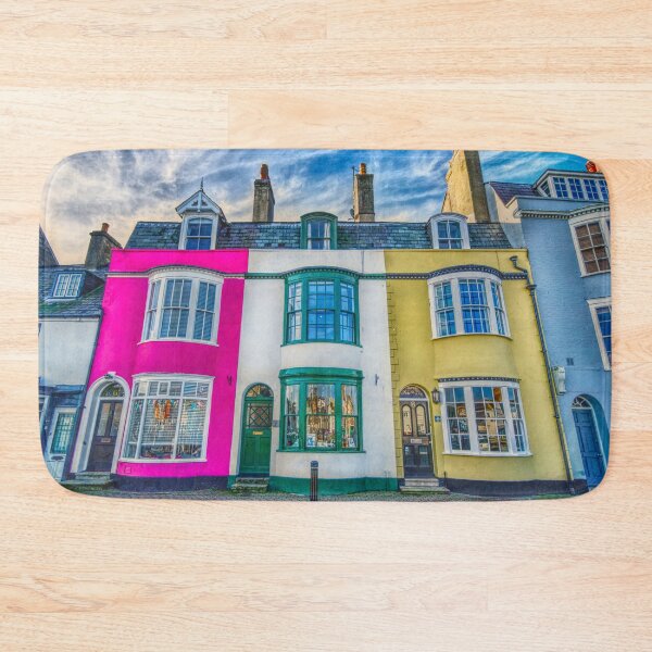Item preview, Colourful Weymouth Harbour Houses designed and sold by Alisonchambers2.
