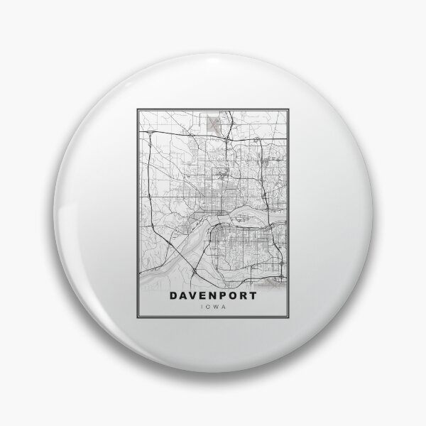 Item preview, Davenport Map designed and sold by Tamas Das.