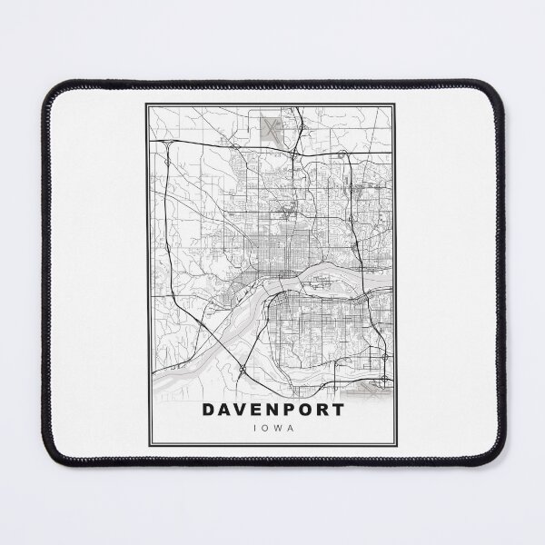 Item preview, Davenport Map designed and sold by Tamas Das.