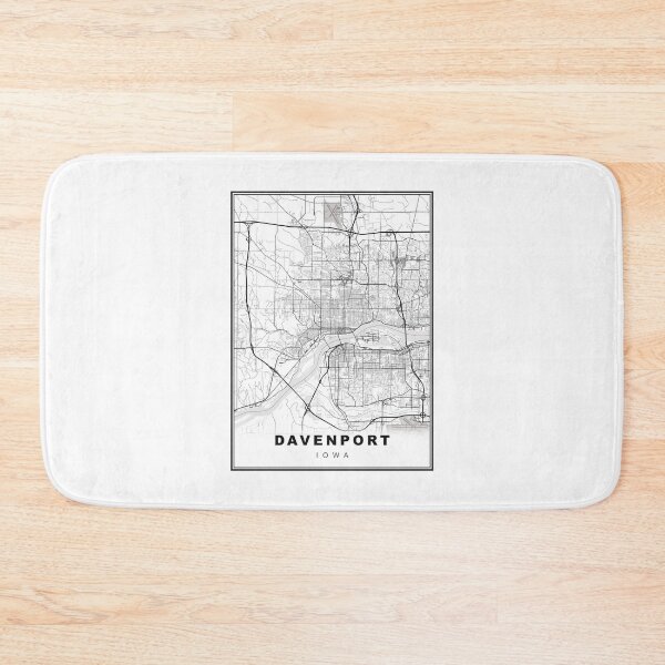 Item preview, Davenport Map designed and sold by Tamas Das.