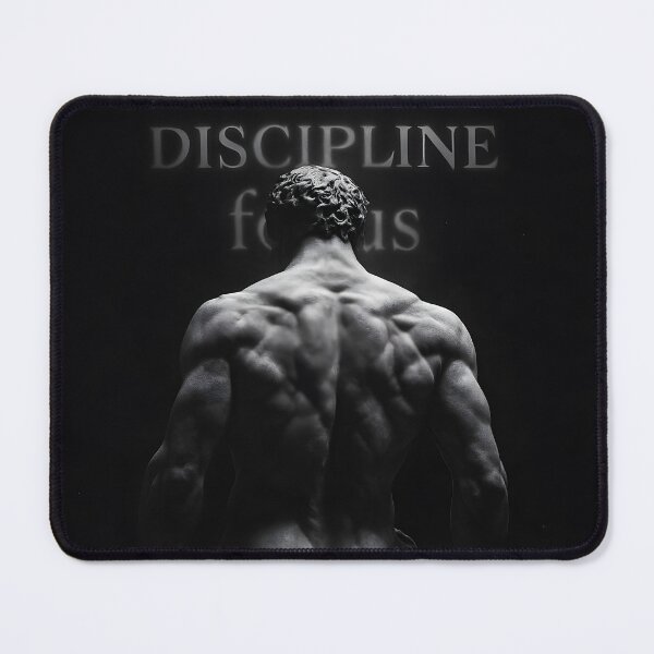 Item preview, Consistency. Discipline. Focus. | Stoic Strength Wall Art for Men designed and sold by AbstractAuraArt.