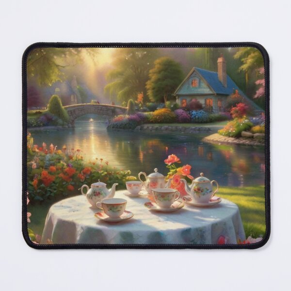 Item preview, Painted Moments: Spring Tea Among Blossoms designed and sold by BlareBlare.
