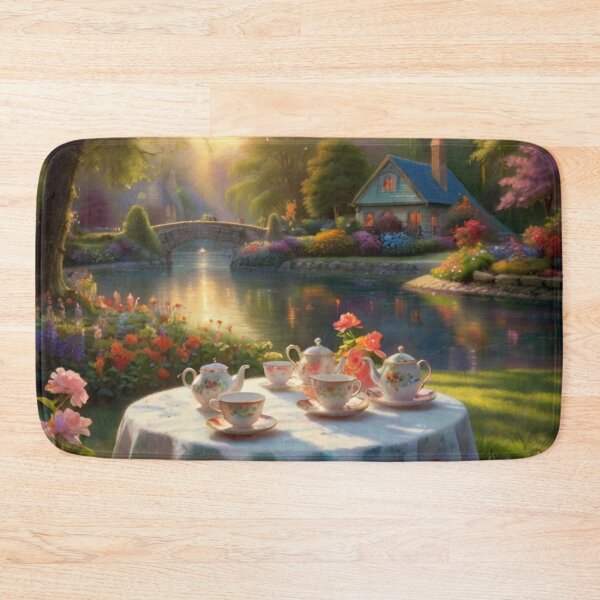 Item preview, Painted Moments: Spring Tea Among Blossoms designed and sold by BlareBlare.