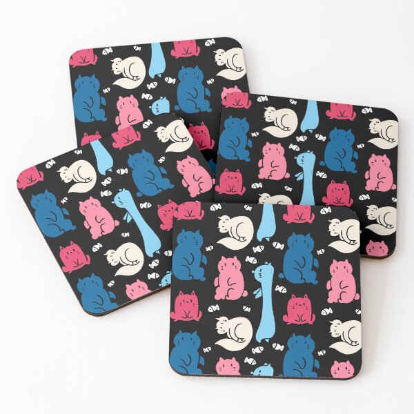 Item preview, Dark color of cat, notebook cover, book cover, postcard cover designed and sold by Best little cute .