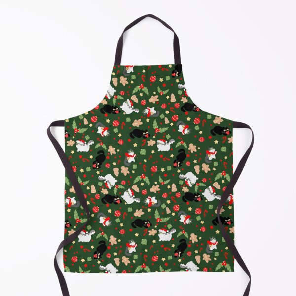 Item preview, Christmas Cat Pattern designed and sold by Druid Soup.