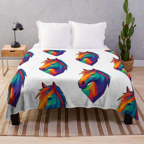 Item preview, Prismatic Horse Head designed and sold by TheWonkyEaselCo.
