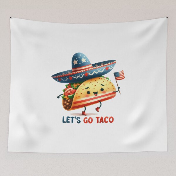 Item preview, Lets Go Taco designed and sold by clarkfraser.