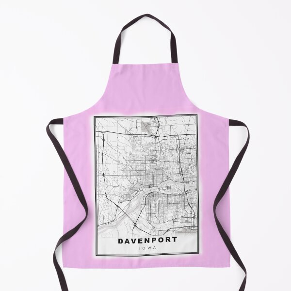 Item preview, Minimalist Davenport Map designed and sold by Tamas Das.