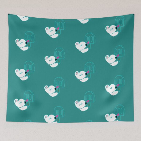 Item preview, LaMaisonOfMY EAT AN ICE CREAM POLAR BEAR COLLECTION No.1 GOLDEN GREEN designed and sold by LaMaisonOfMY.