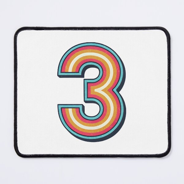 Item preview, Number 3 designed and sold by nimmitrends.
