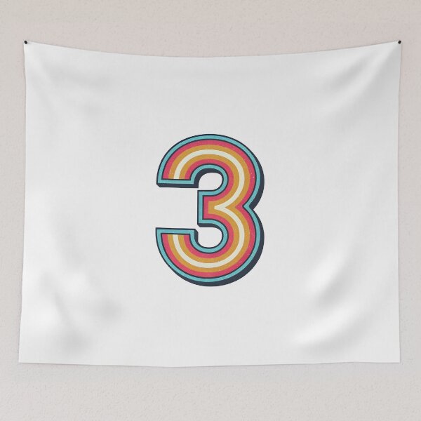 Item preview, Number 3 designed and sold by nimmitrends.