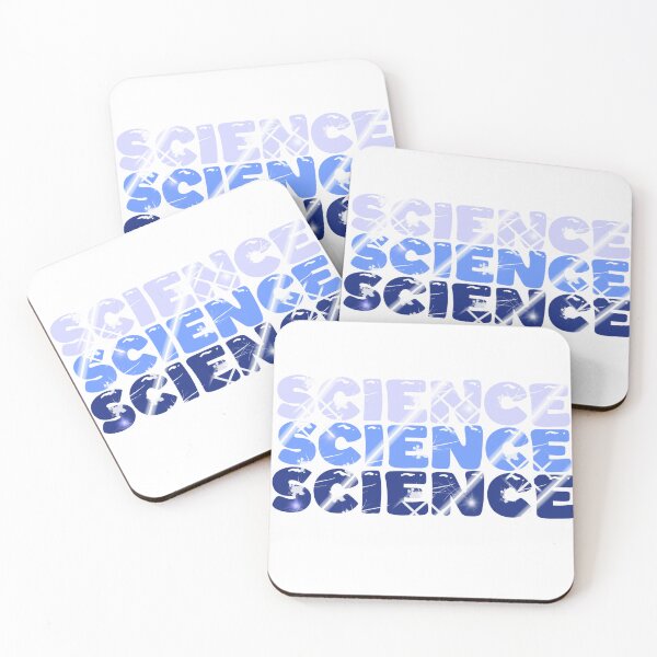 Item preview, Science Science Science gradient words designed and sold by MsArtyCrafts.