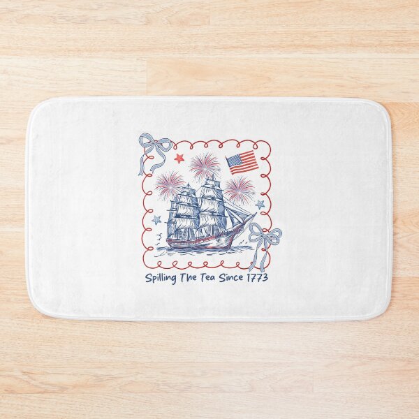 Item preview, Vintage Spilling The Tea Since 1773 4Th Of July USA Flag designed and sold by Wilson-Aura.