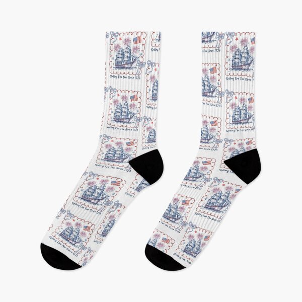 Item preview, Vintage Spilling The Tea Since 1773 4Th Of July USA Flag designed and sold by Wilson-Aura.