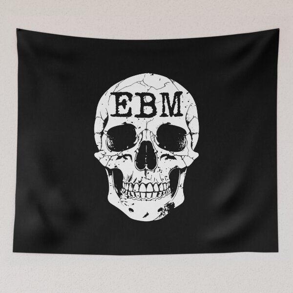 Item preview, EBM Skull designed and sold by einmal-art.
