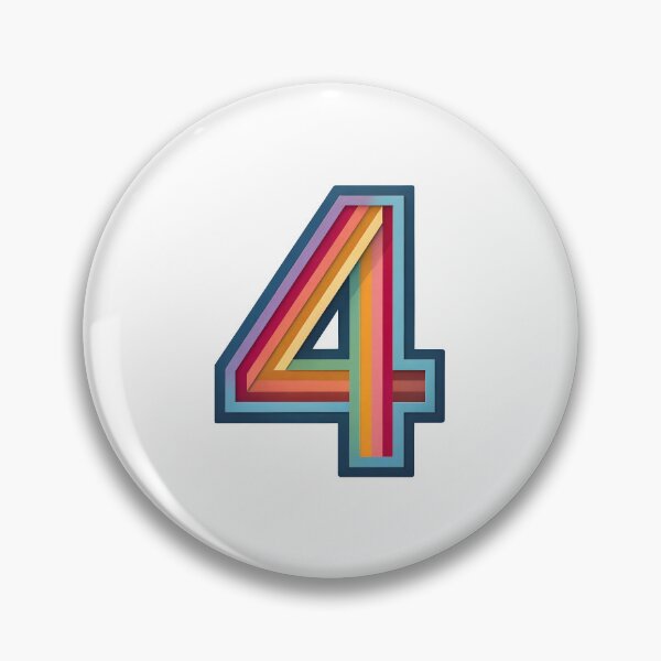 Item preview, Number 4 designed and sold by nimmitrends.