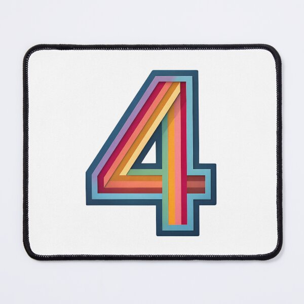 Item preview, Number 4 designed and sold by nimmitrends.
