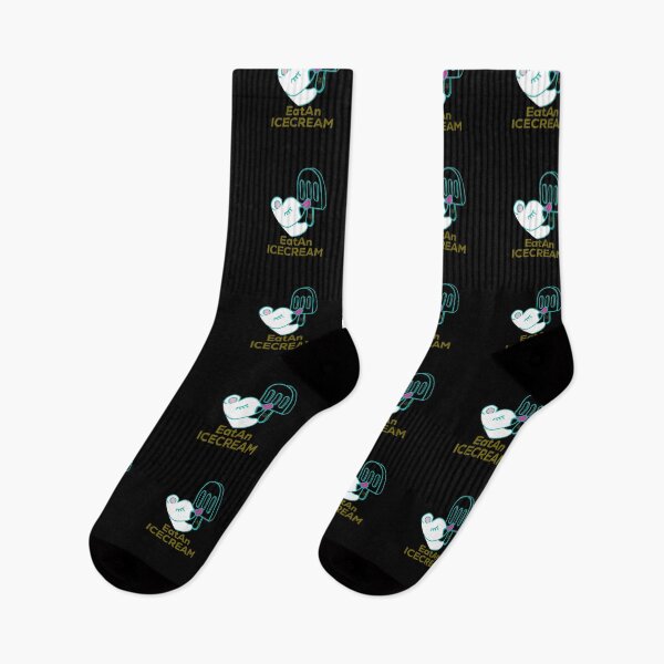 Item preview, LaMaisonOfMY EAT AN ICE CREAM POLAR BEAR COLLECTION No.3 GOLDEN BLACK designed and sold by LaMaisonOfMY.