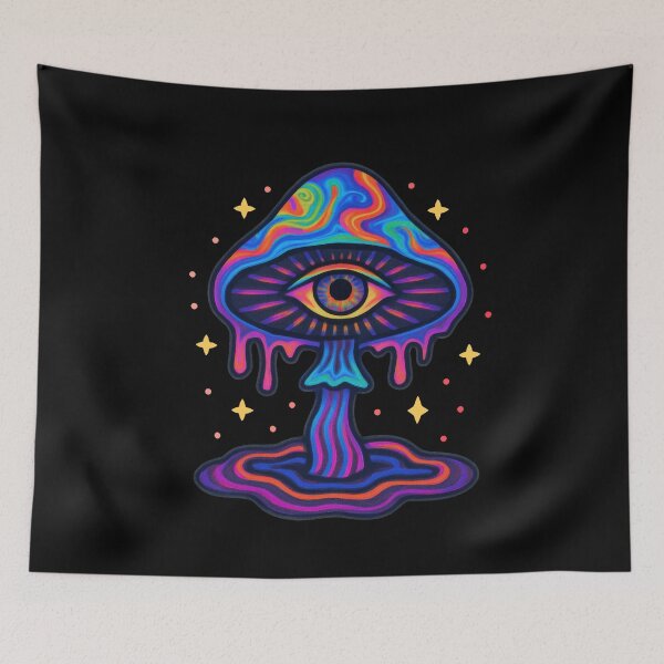 Item preview, All Seeing High | Garden of Shrooms  designed and sold by Daniel Watts.
