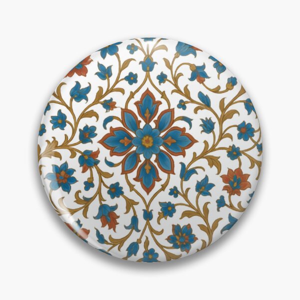 Item preview, Persian Floral Ornament Artwork designed and sold by ZureemShop.