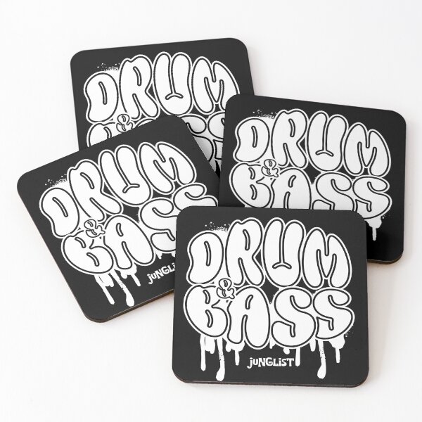 Item preview, DRUM AND BASS - Dnb Drip Drop (White) designed and sold by Discothreadz.