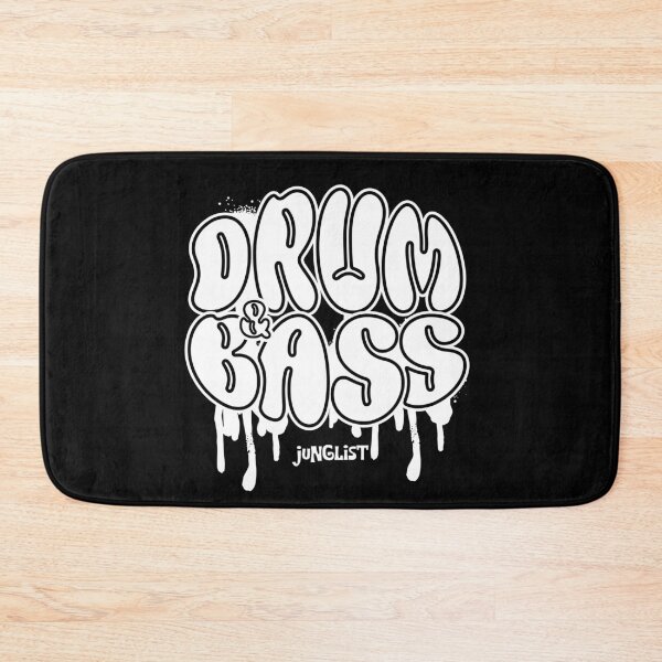 Item preview, DRUM AND BASS - Dnb Drip Drop (White) designed and sold by Discothreadz.