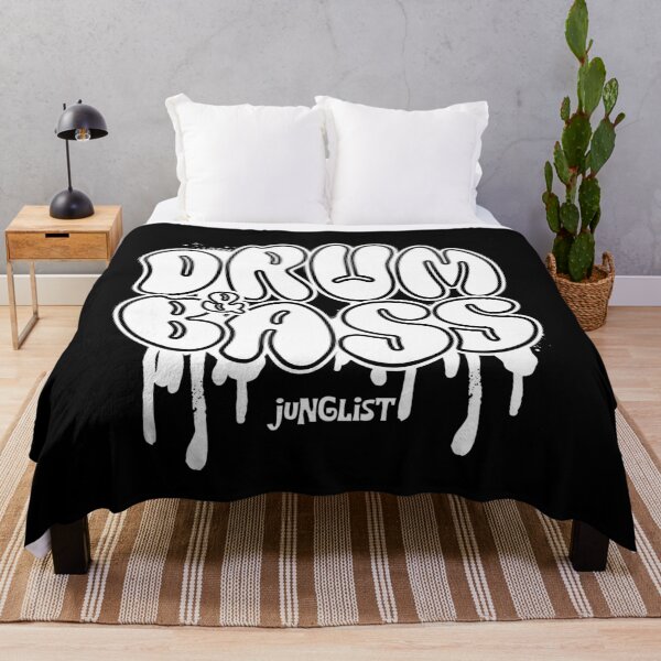 Item preview, DRUM AND BASS - Dnb Drip Drop (White) designed and sold by Discothreadz.