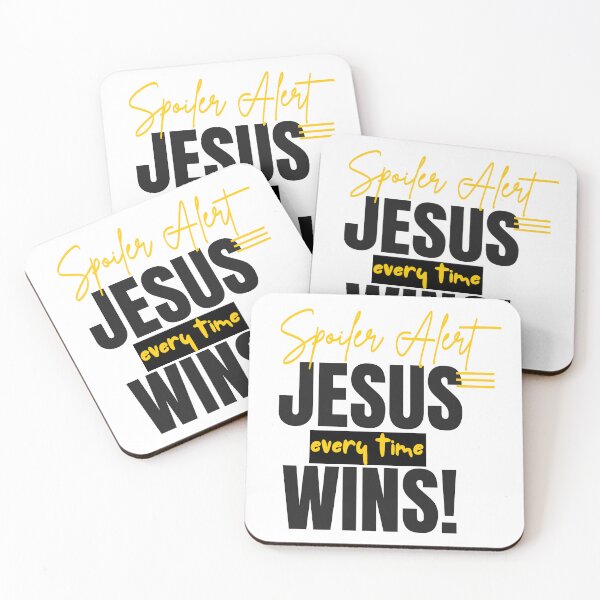 Item preview, Spoiler Alert: Jesus Wins T-Shirt designed and sold by Rodellina.