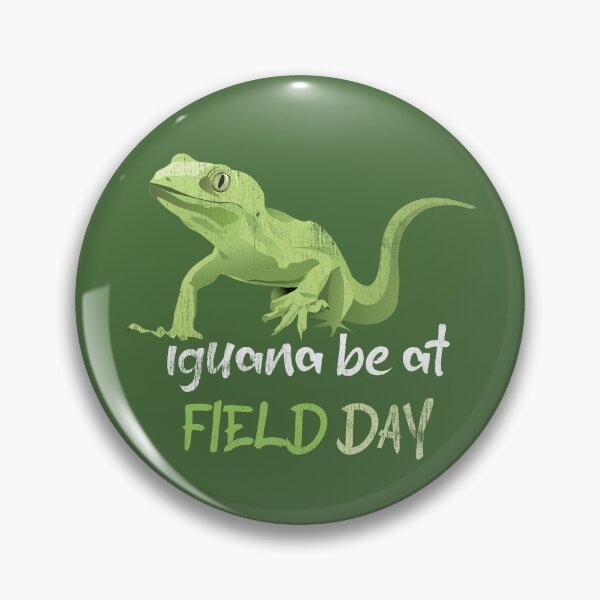 Item preview, Iguana Be At Field Day designed and sold by TheDirtyType.