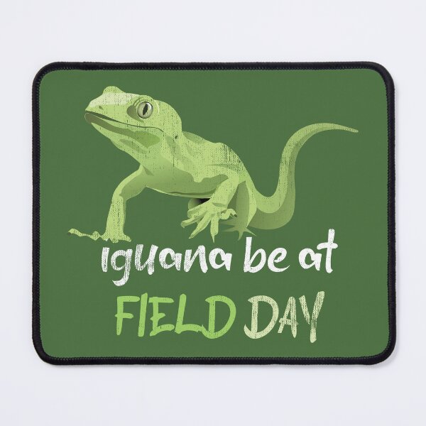 Item preview, Iguana Be At Field Day designed and sold by TheDirtyType.