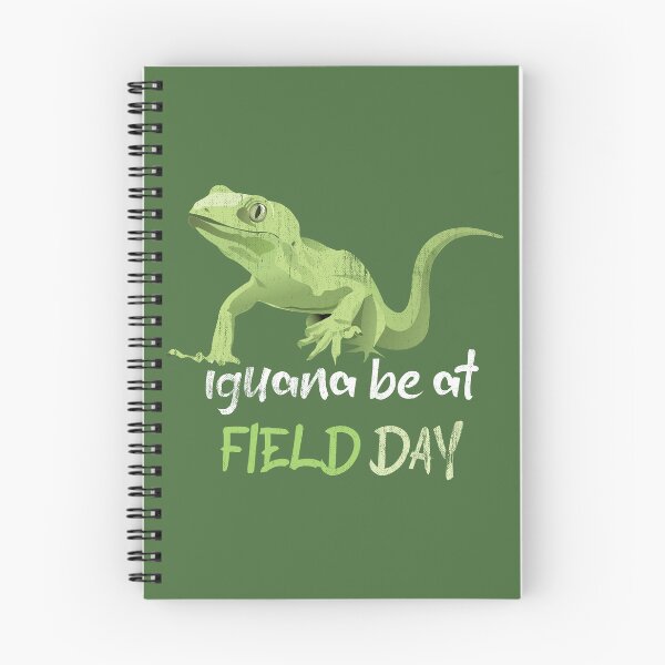 Item preview, Iguana Be At Field Day designed and sold by TheDirtyType.