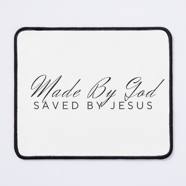 Item preview, Made by God - Saved by Jesus designed and sold by Agit.