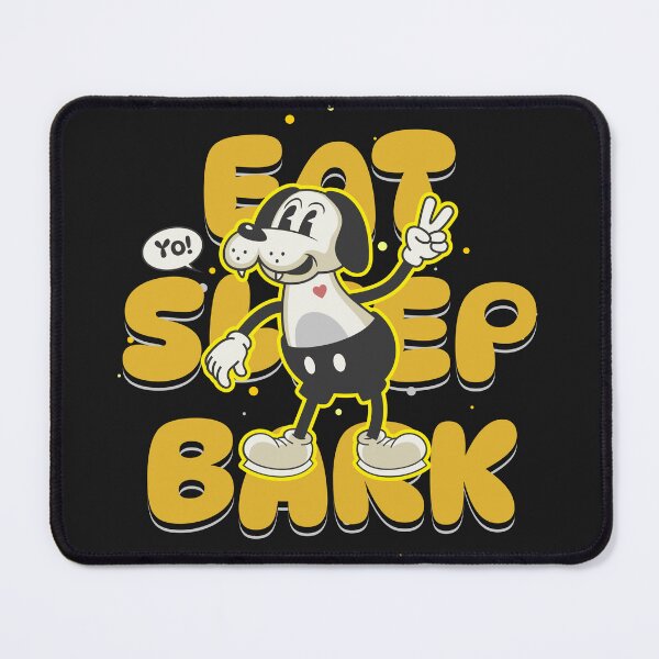 Item preview, EAT SLEEP BARK designed and sold by NFini-Tee.