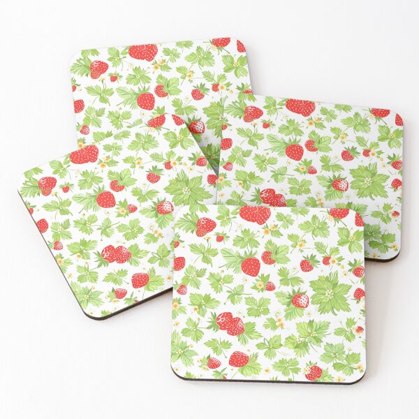 Item preview, Strawberry Flowers designed and sold by CoolPixels.