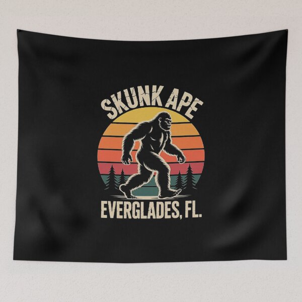 Item preview, Skunk Ape Florida Art - Mysterious Everglades Creature designed and sold by love3617.