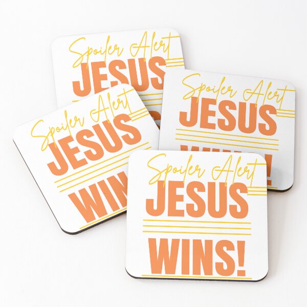 Item preview, Spoiler Alert: Jesus Wins T-Shirt designed and sold by Rodellina.
