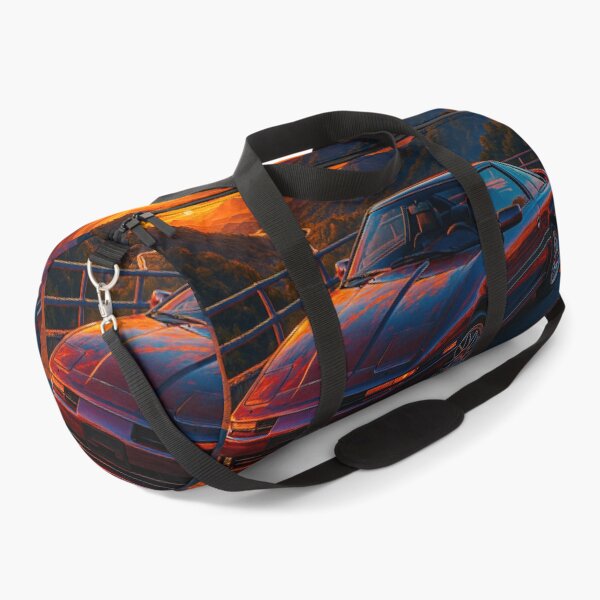 Item preview, Iconic Sports Car Surrounded By Majestic Mountains At Dusk designed and sold by RevUpDesign.