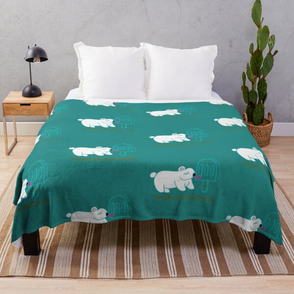 Item preview, LaMaisonOfMY EAT AN ICE CREAM POLAR BEAR COLLECTION No.5 GOLDEN GREEN designed and sold by LaMaisonOfMY.