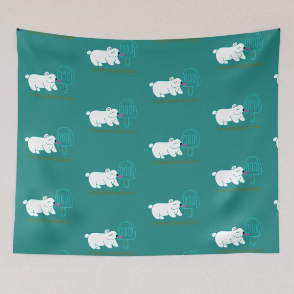 Item preview, LaMaisonOfMY EAT AN ICE CREAM POLAR BEAR COLLECTION No.5 GOLDEN GREEN designed and sold by LaMaisonOfMY.