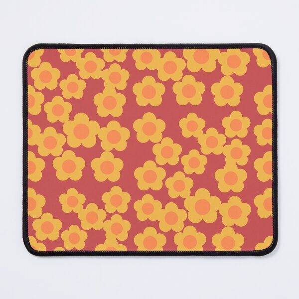 Item preview, Happy boho retro floral pattern designed and sold by SWETA HALDER.