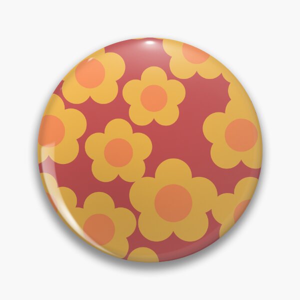 Item preview, Happy boho retro floral pattern designed and sold by SWETA HALDER.
