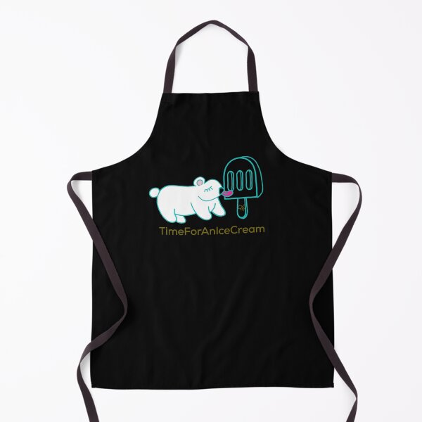 Item preview, LaMaisonOfMY EAT AN ICE CREAM POLAR BEAR COLLECTION No.5 GOLDEN BLACK designed and sold by LaMaisonOfMY.