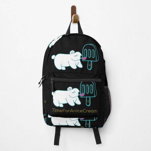Item preview, LaMaisonOfMY EAT AN ICE CREAM POLAR BEAR COLLECTION No.5 GOLDEN BLACK designed and sold by LaMaisonOfMY.