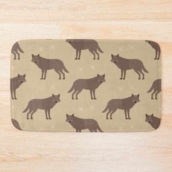 Item preview, Wolves on brown designed and sold by reneesillus.