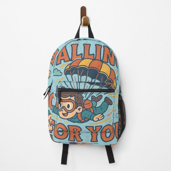 Item preview, Falling for You – Cute Skydiving Love Pun designed and sold by GirlyPopped.