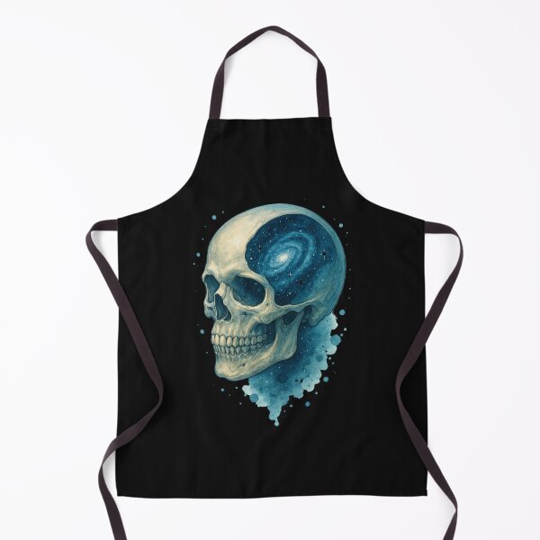 Item preview, "Galaxy Inside a Skull – Cosmic Skull Art with Stars and Space" designed and sold by ColorSplash123.