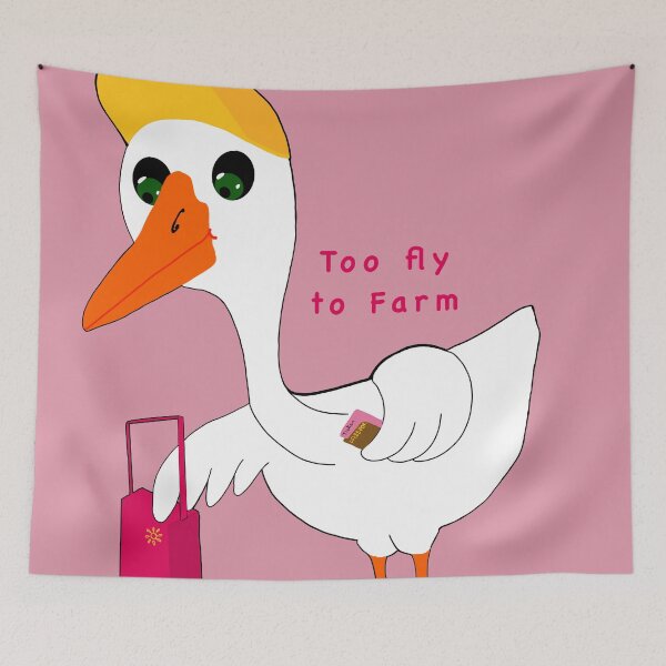 Item preview, Too Fly for the Farm designed and sold by skadovskim.