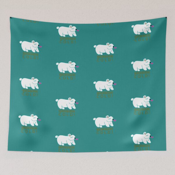 Item preview, LaMaisonOfMY EAT AN ICE CREAM POLAR BEAR COLLECTION No.9 GOLDEN GREEN designed and sold by LaMaisonOfMY.